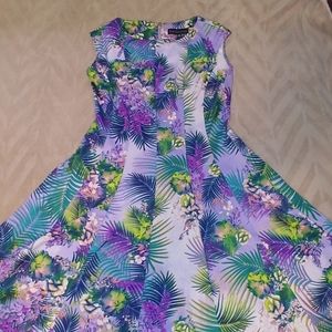 Tropical swing dress